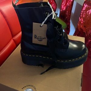 Dr Martens never worn, womens size 5, originally $180.00